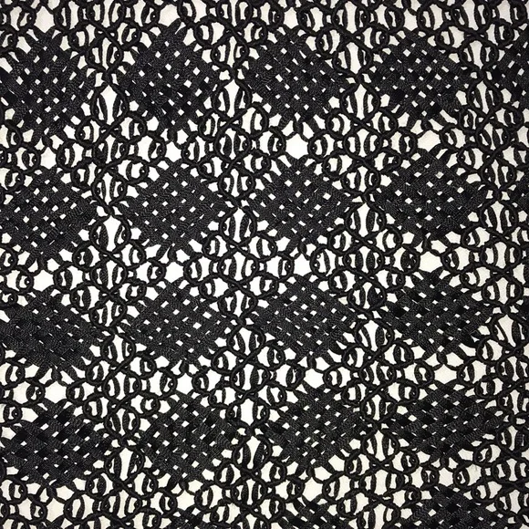 MARIO HERNANDEZ Crochet Fringe Shawl Scarves & Wraps